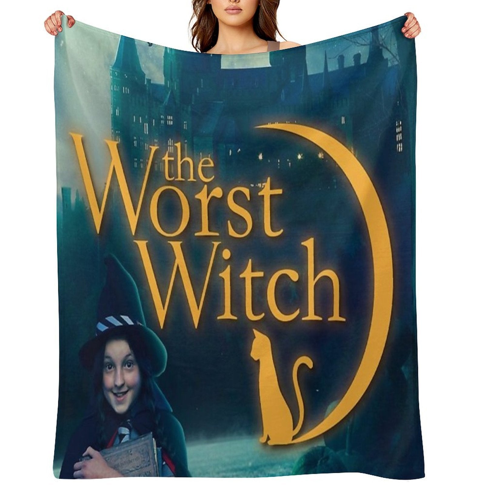 The Worst Witch Easy Care Throw Blanket
