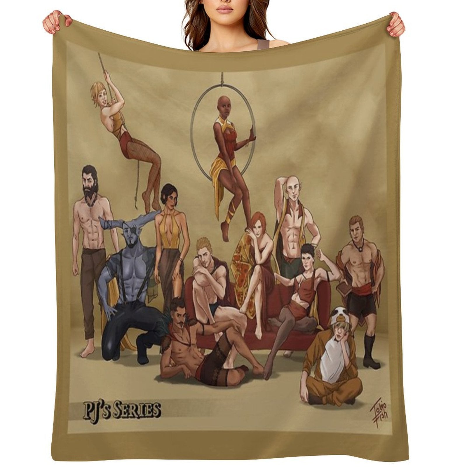Dragon Age Inquisition - PJ's Series Lightweight Throw Blanket