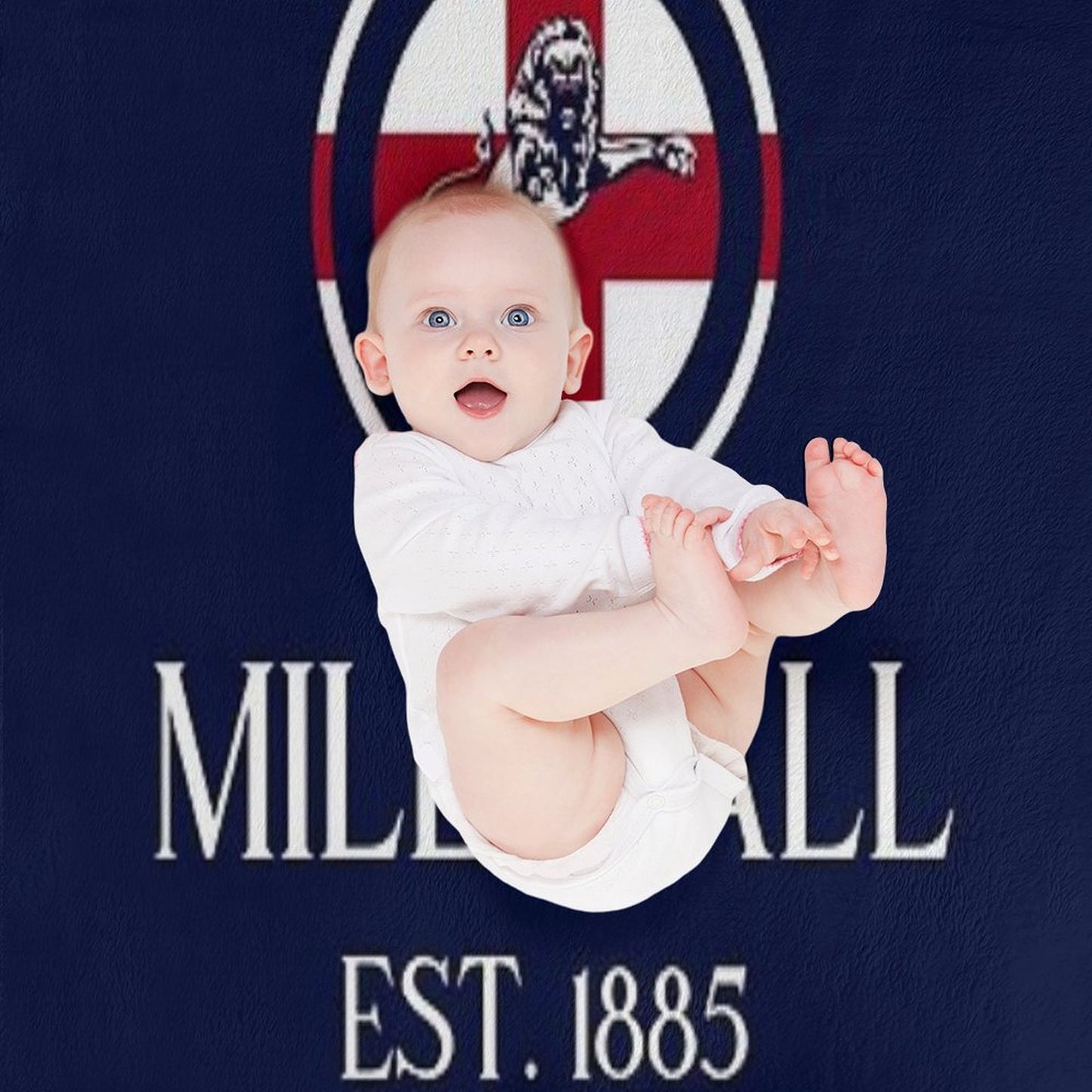 Millwall England All-season Throw Blanket