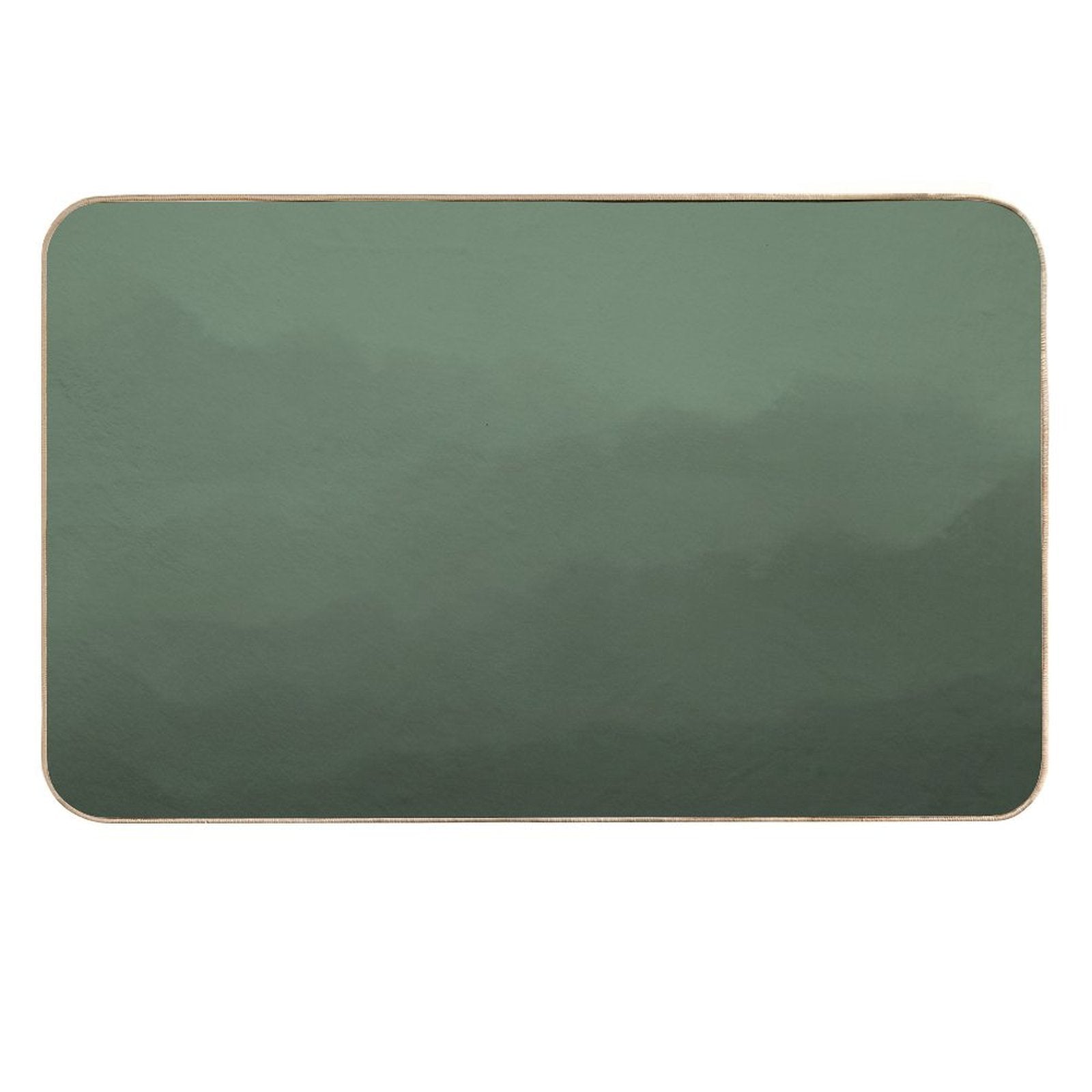 Sage Green Watercolor Ombre Pattern  Stain-Proof Bath Mat