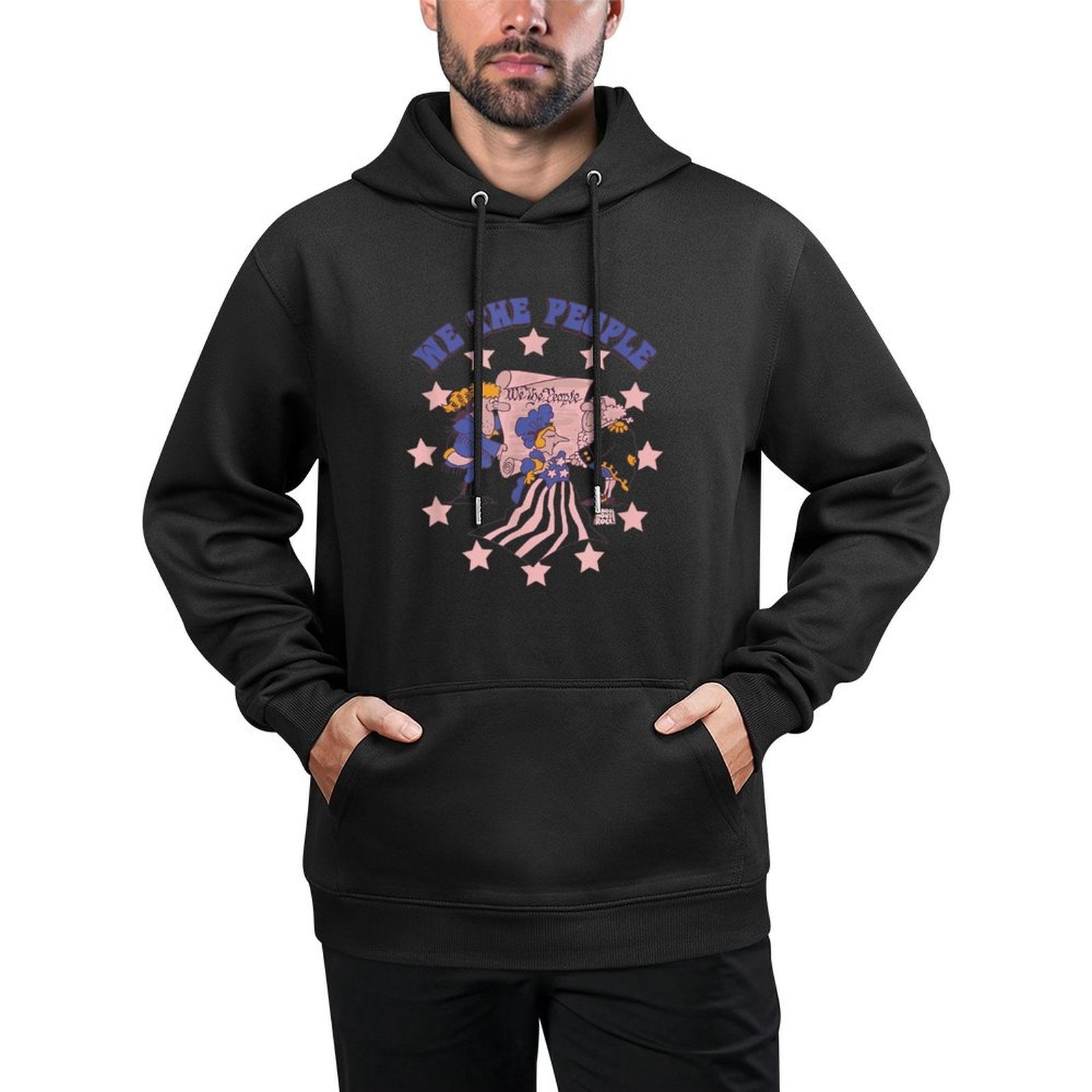 Schoolhouse Rock! The Preamble Constitution America Rock Versatile Streetwear Hoodie