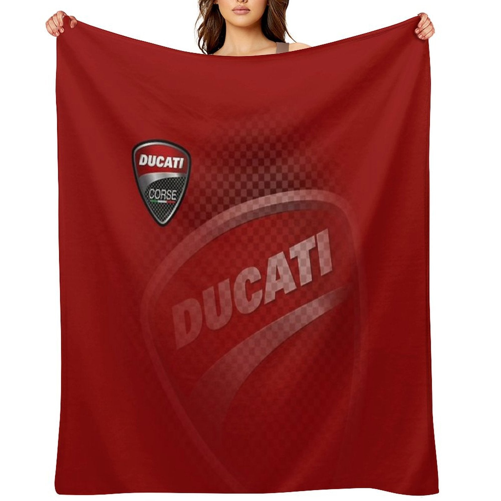Ducati Design Concept Velvety-soft Throw Blanket
