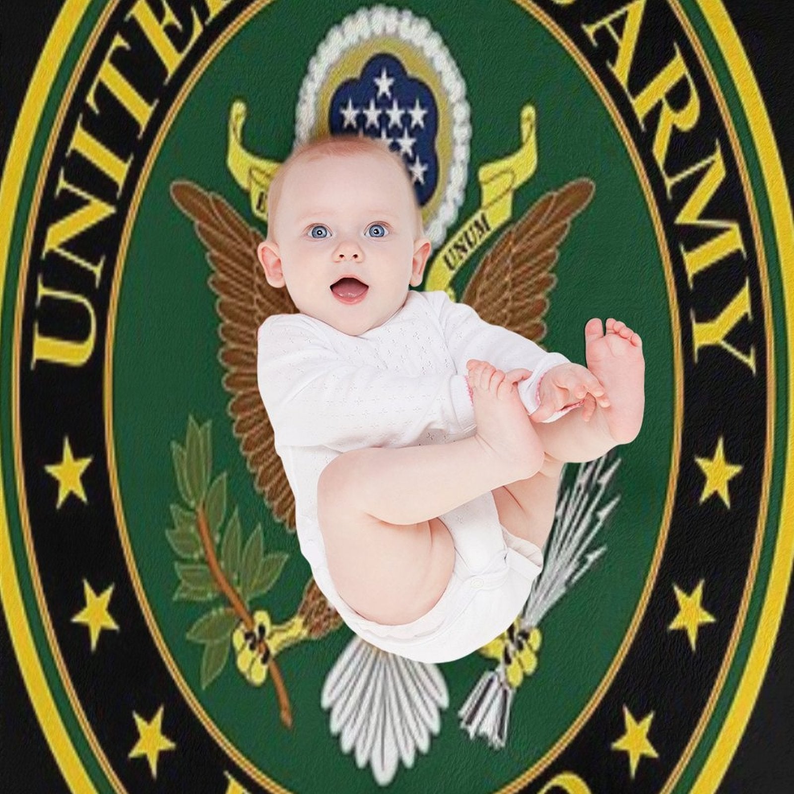 Army - US Army Retired Eco-conscious Throw Blanket
