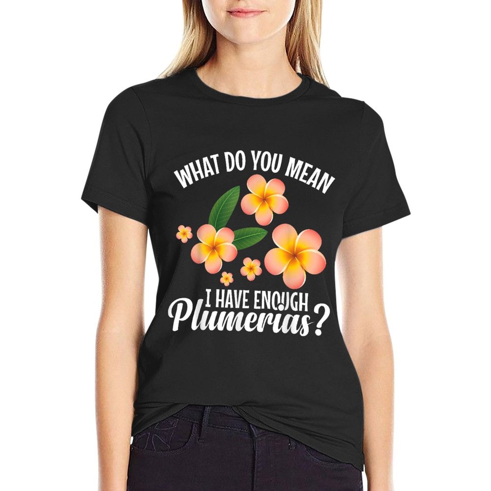 Plumeria Flower Lover Gardener Seeds Plumeria Lover  Trendy Pattern T-Shirt