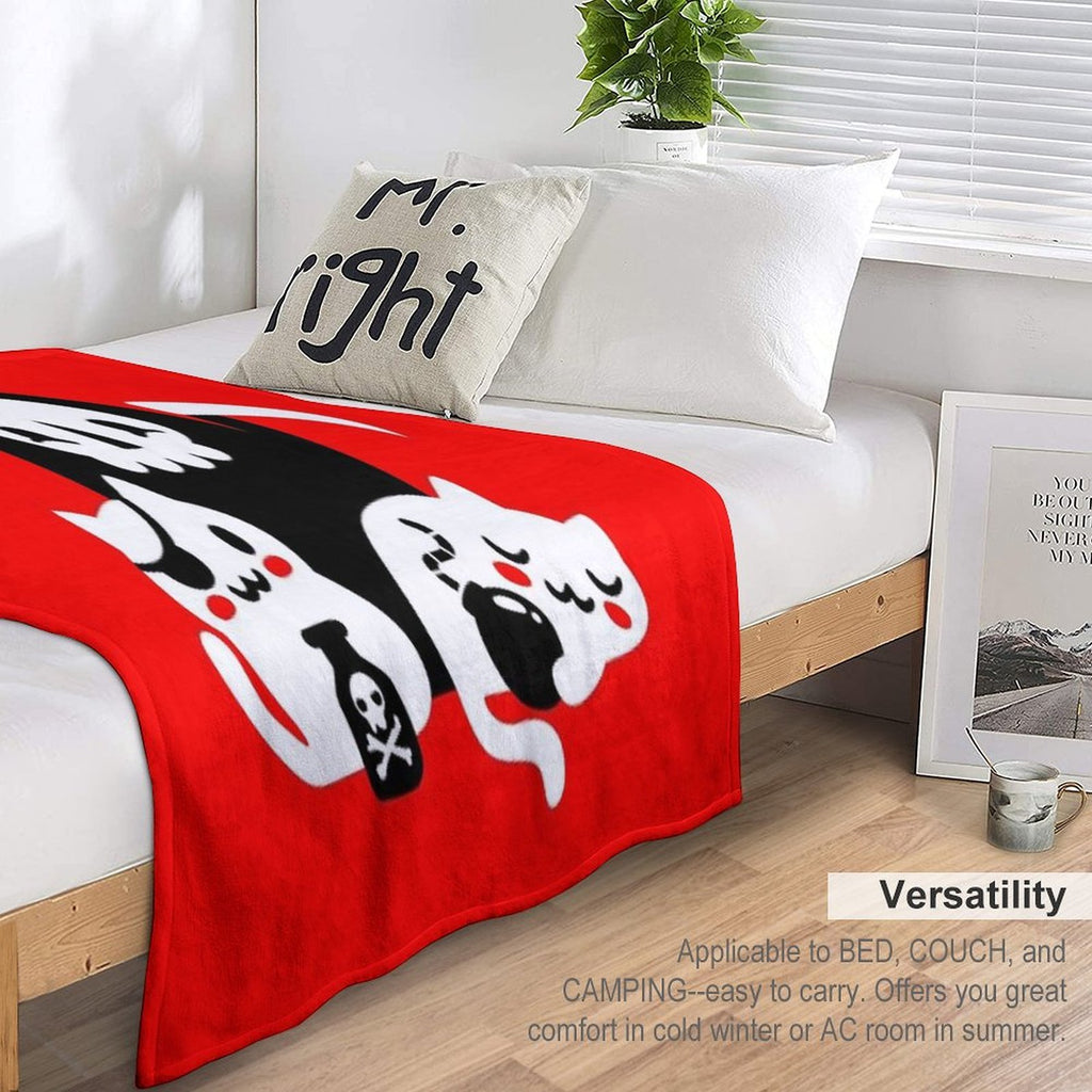 Death's Little Helpers All-season Throw Blanket