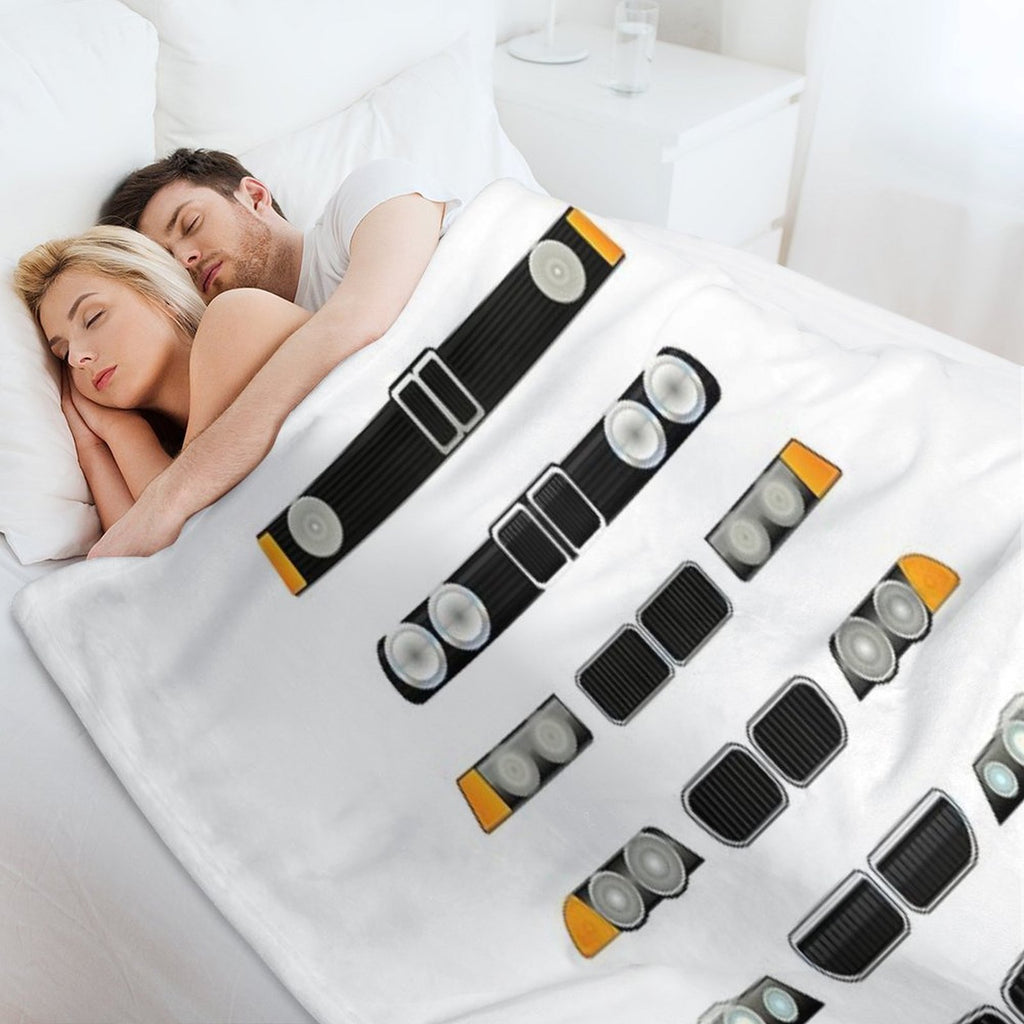 Evolution of The 3 Velvety-soft Throw Blanket