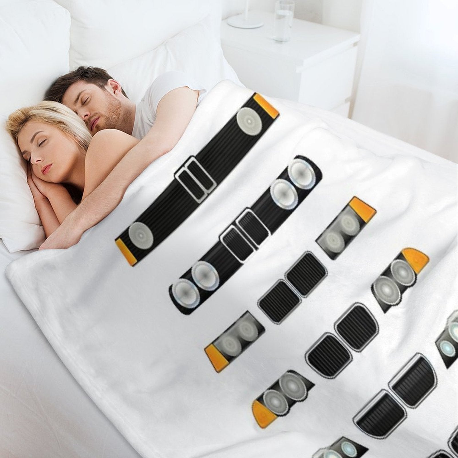 Evolution of The 3 Velvety-soft Throw Blanket