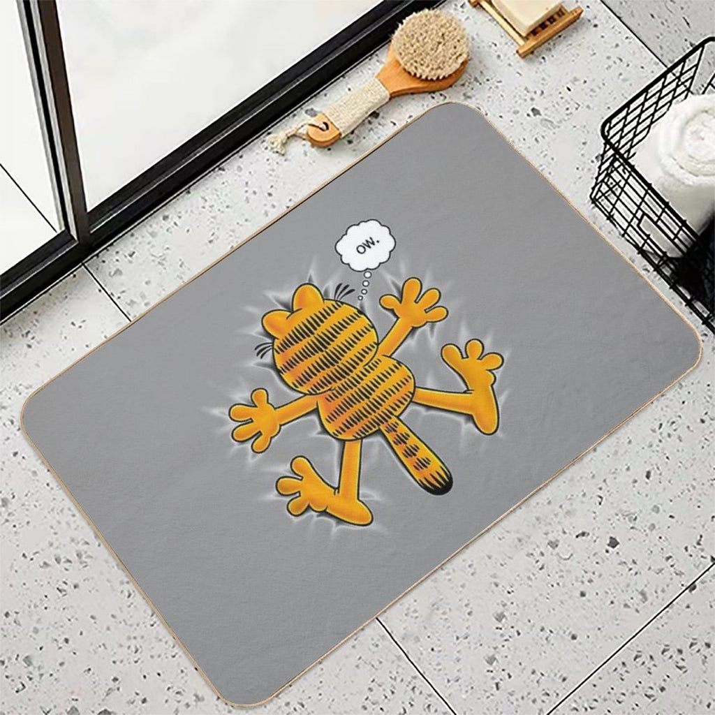 Cute Garfield Ow Durable Bath Mat