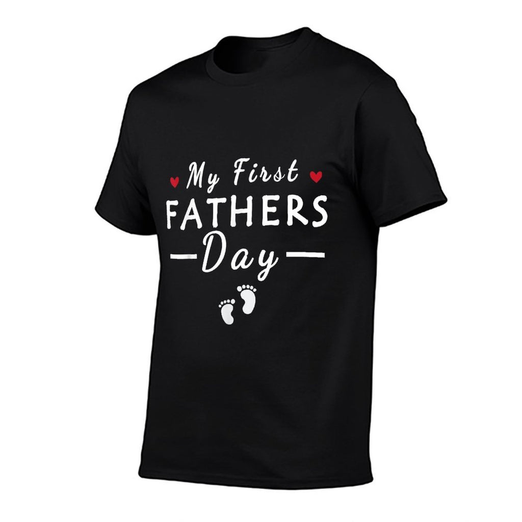 Dads Fathers Day My First Fathers Day New Dad  Breathable T-Shirt