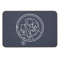 Allons-y! White  Odorless Bath Mat
