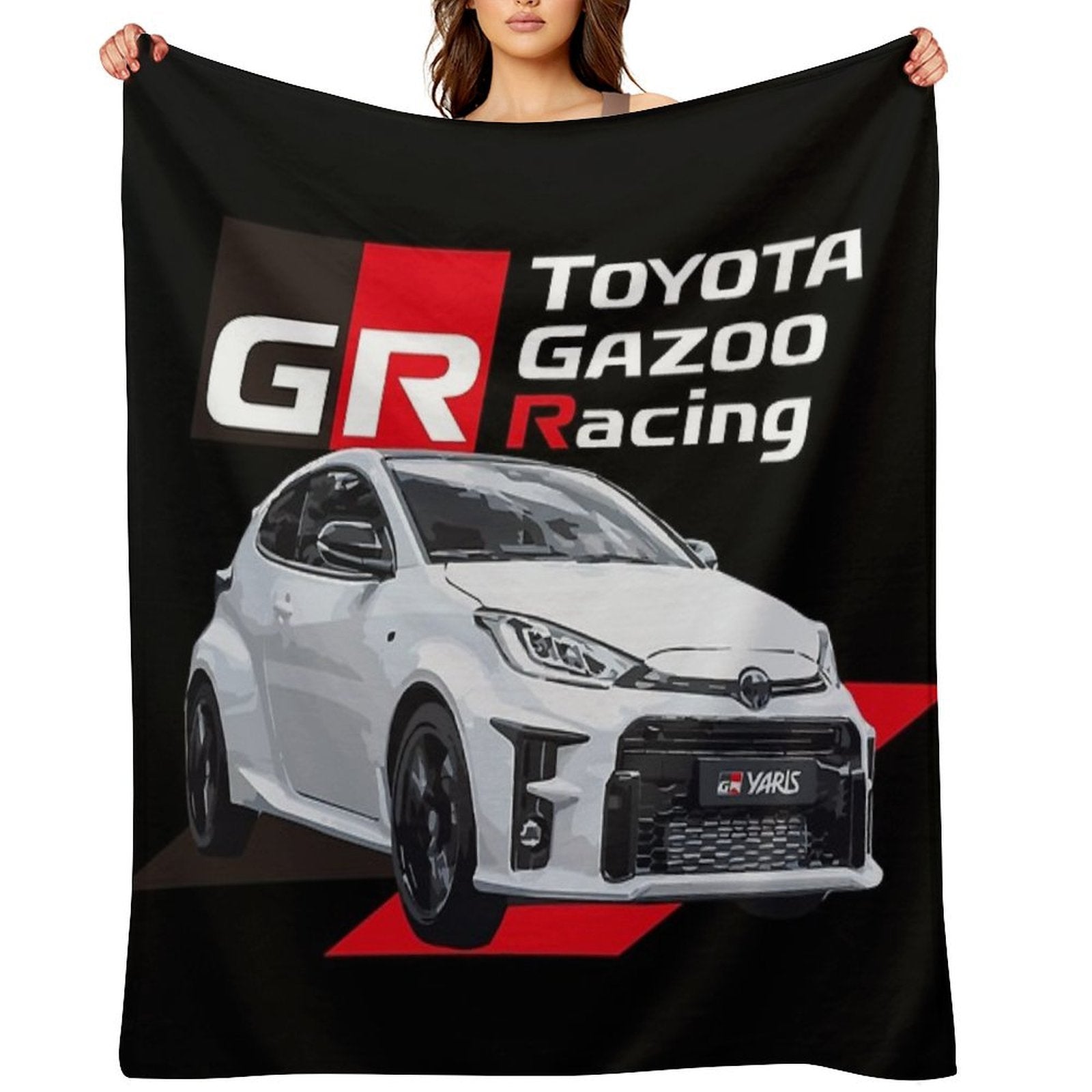 TOYOTA GR YARIS - Gazoo Racing Versatility Throw Blanket