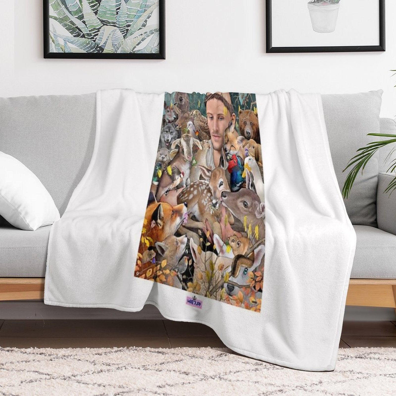Simple Gifts Wrinkle-free Throw Blanket