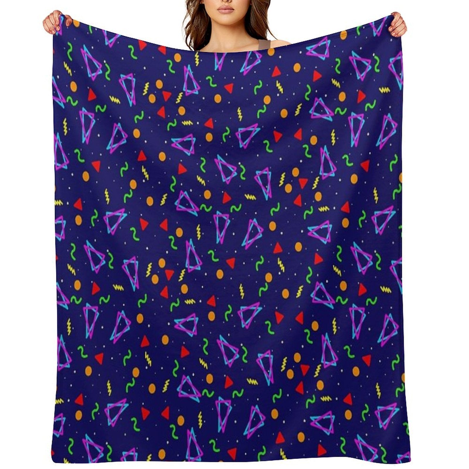 Arcade Carpet Easy Care Throw Blanket