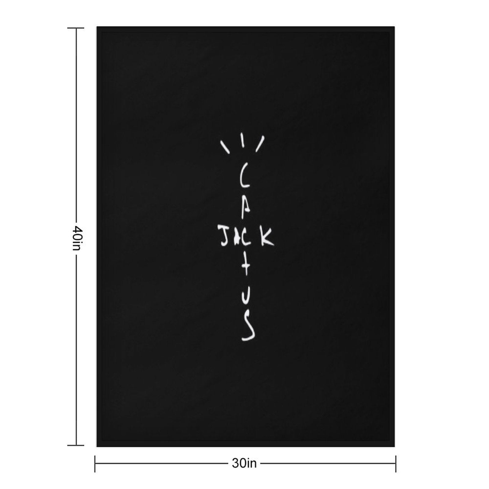 Best Logos Jack Cactus Quick-dry Throw Blanket