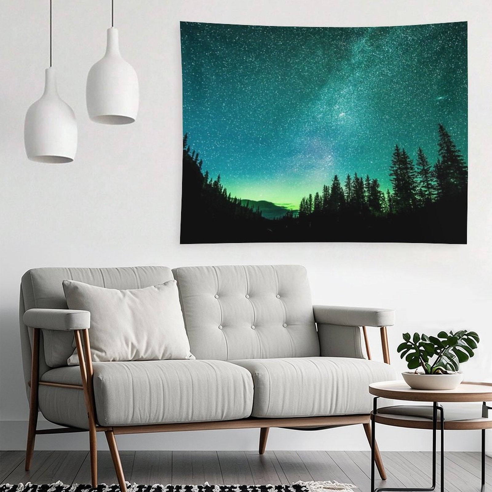 Aurora Borealis Aka Northern Lights Tapestry