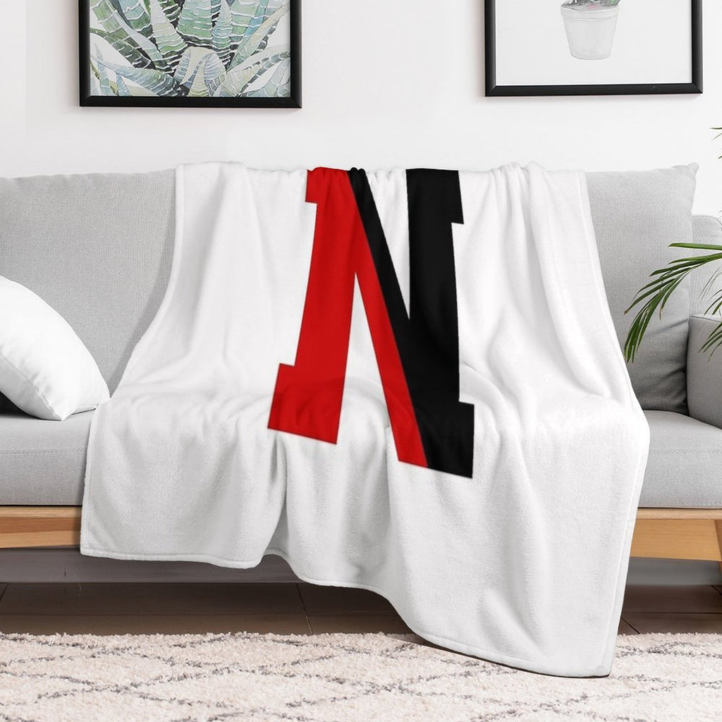 NORTHEASTERN LOGO Compact Throw Blanket
