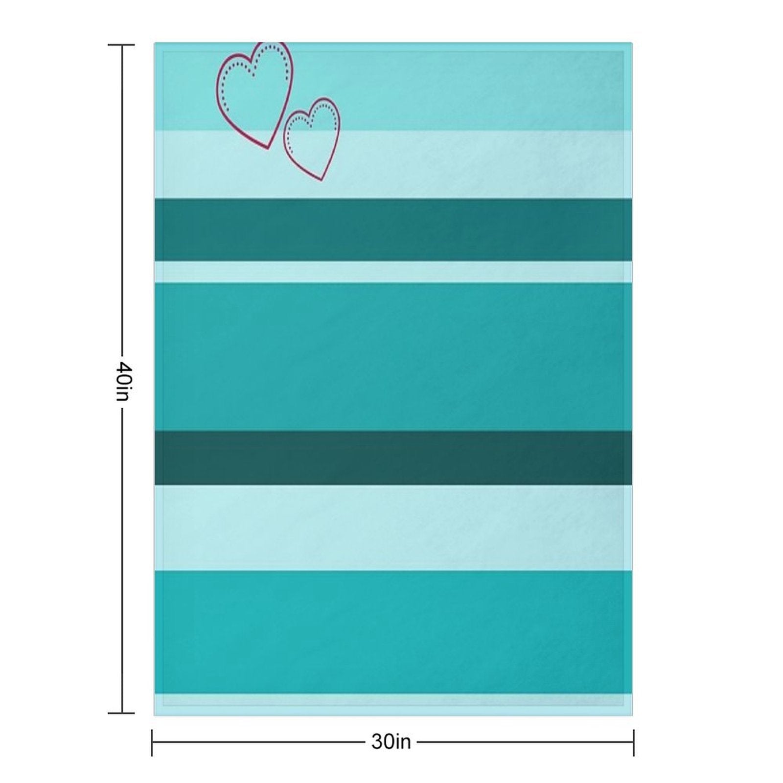 Lovers Easy Care Throw Blanket