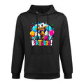 It's My Birthday Party Giraffe Birthday Girl Customizable Surface Hoodie