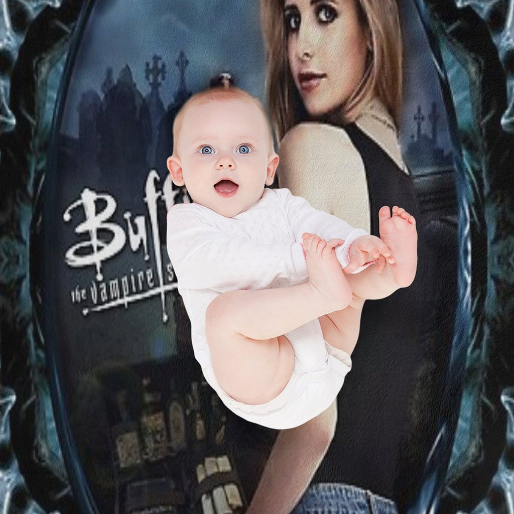 Buffy The Vampire Slayer Sustainable Throw Blanket