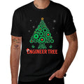 Christmas Engineer Tree  Mechanical Engineering Gift  Eco-friendly Material T-Shirt