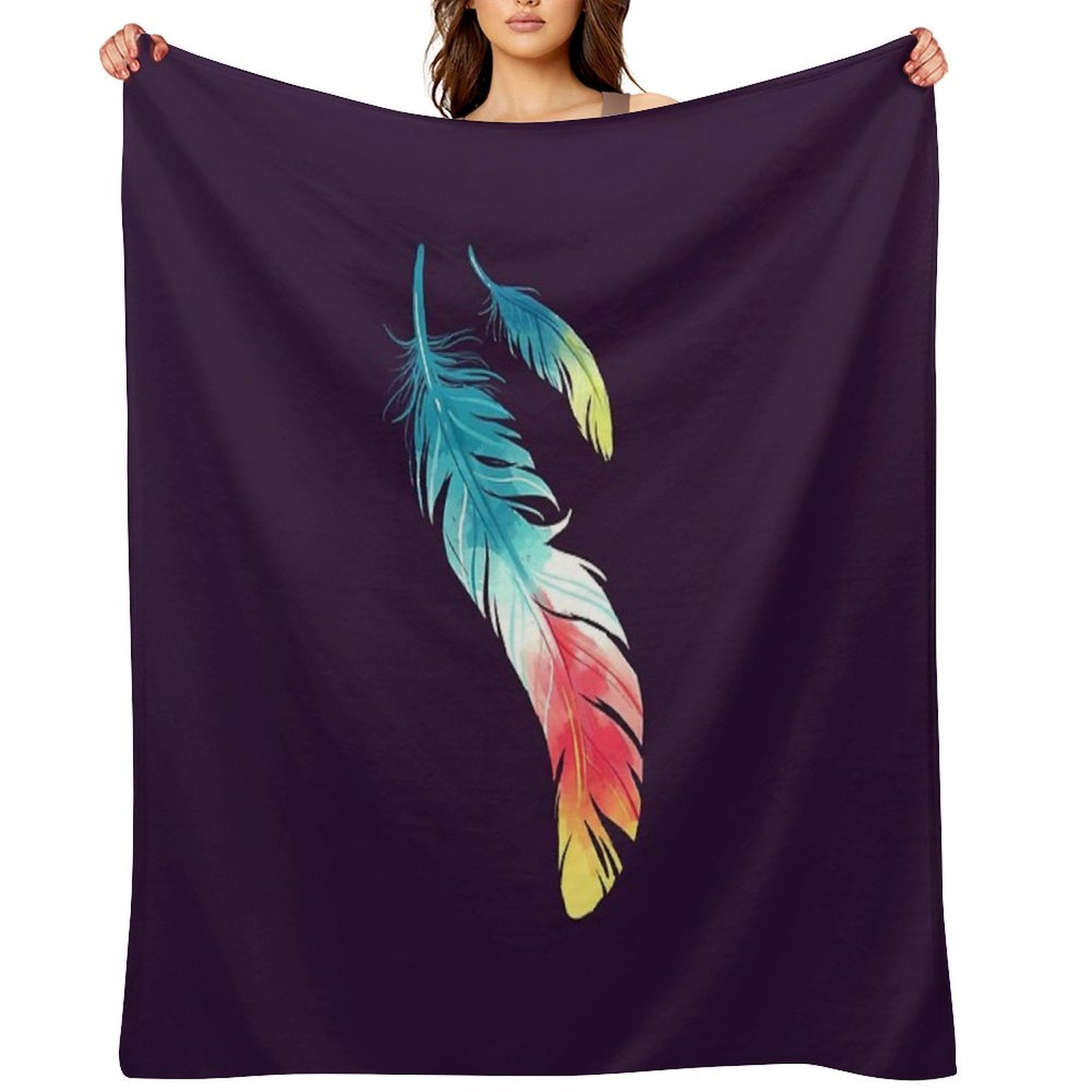 Feather Premium Throw Blanket