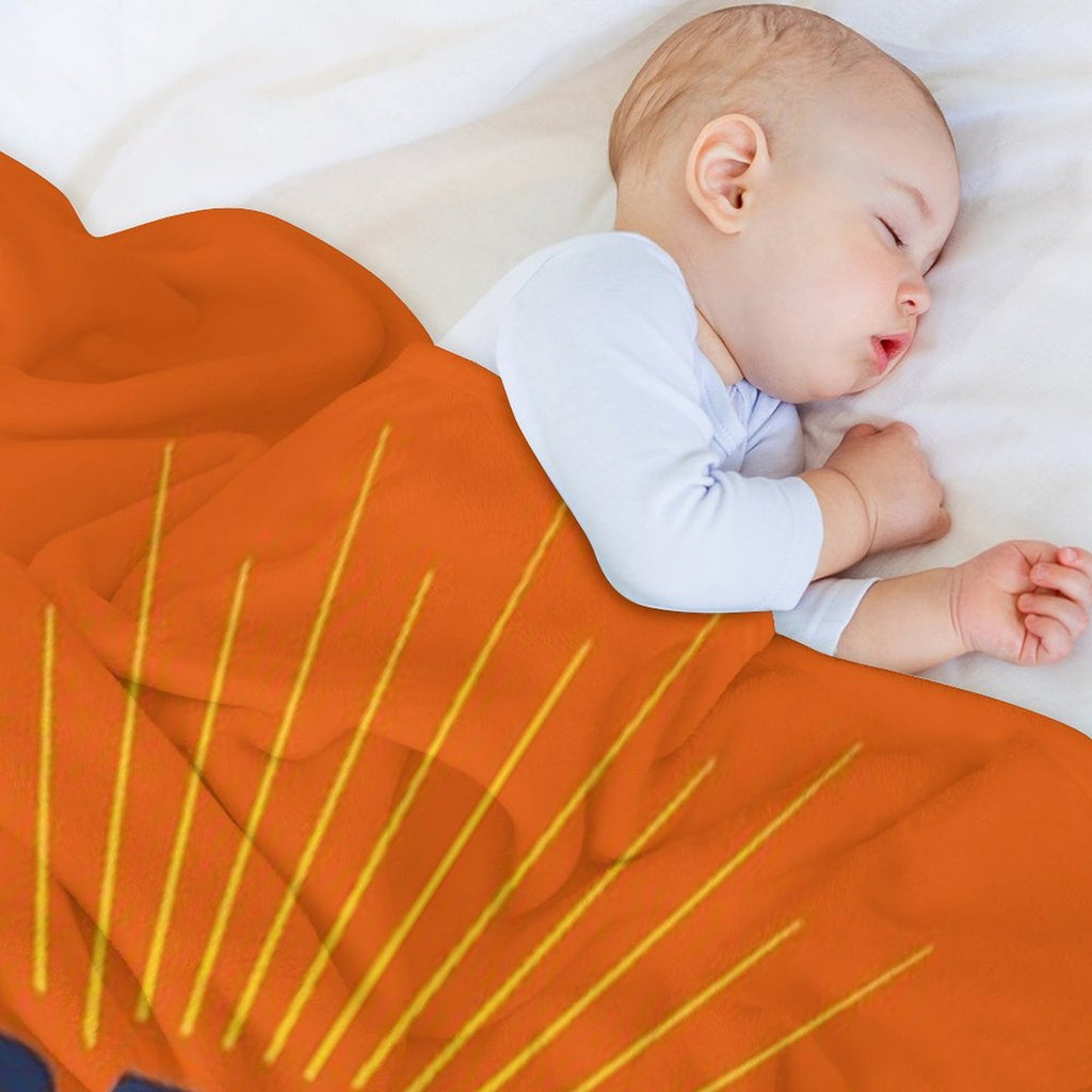 Aperol Spritz Orange Travel-friendly Throw Blanket