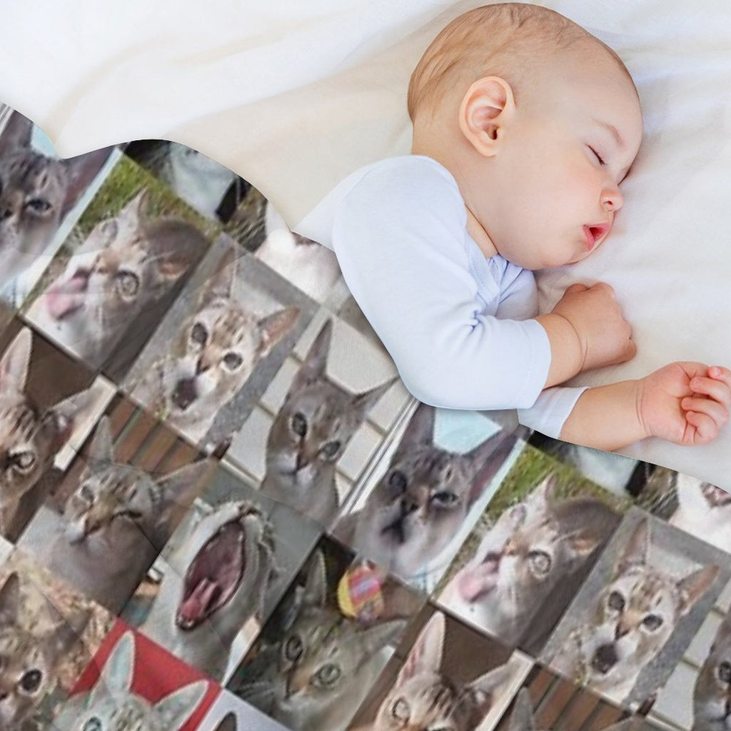 Faces of Speedball Anti-pilling Throw Blanket