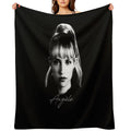 Angèle - Portrait Durable Throw Blanket