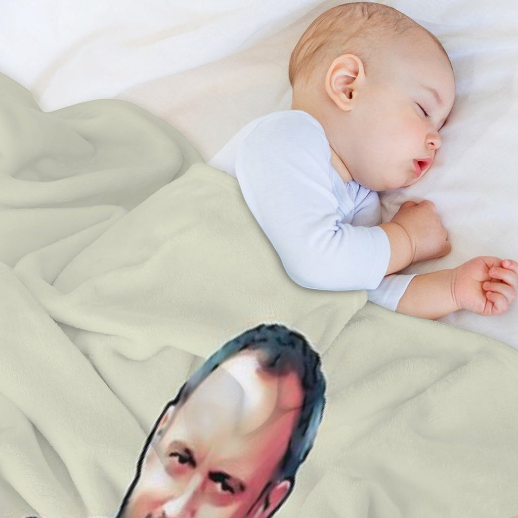 Dave Matthews With Guitar (Cartoon) Durable Throw Blanket