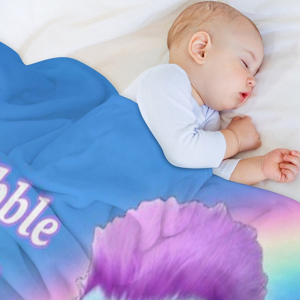 Bibble Motto Durable Throw Blanket