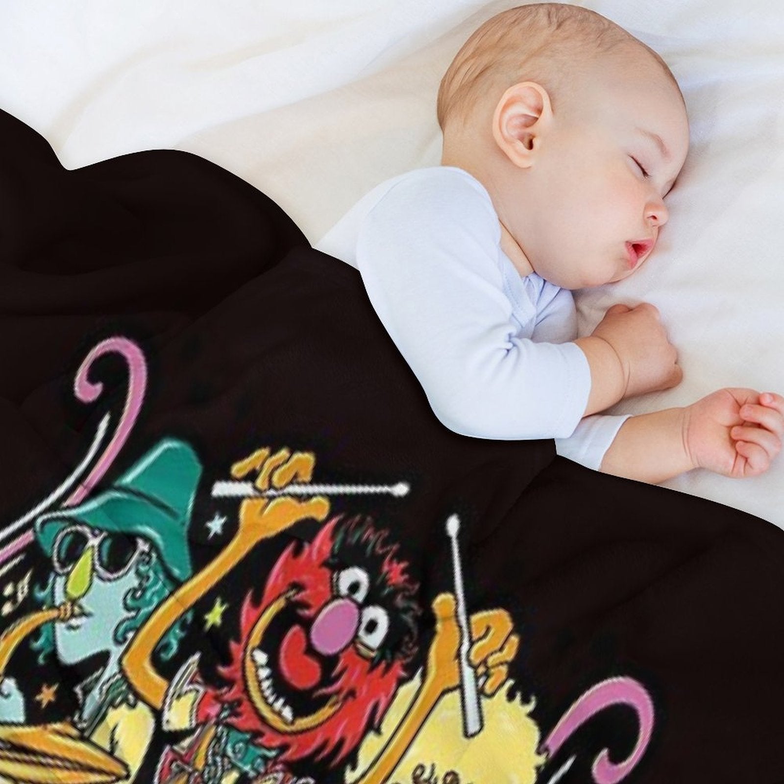 Dr. Teeth And The Electric Mayhem Velvety-soft Throw Blanket