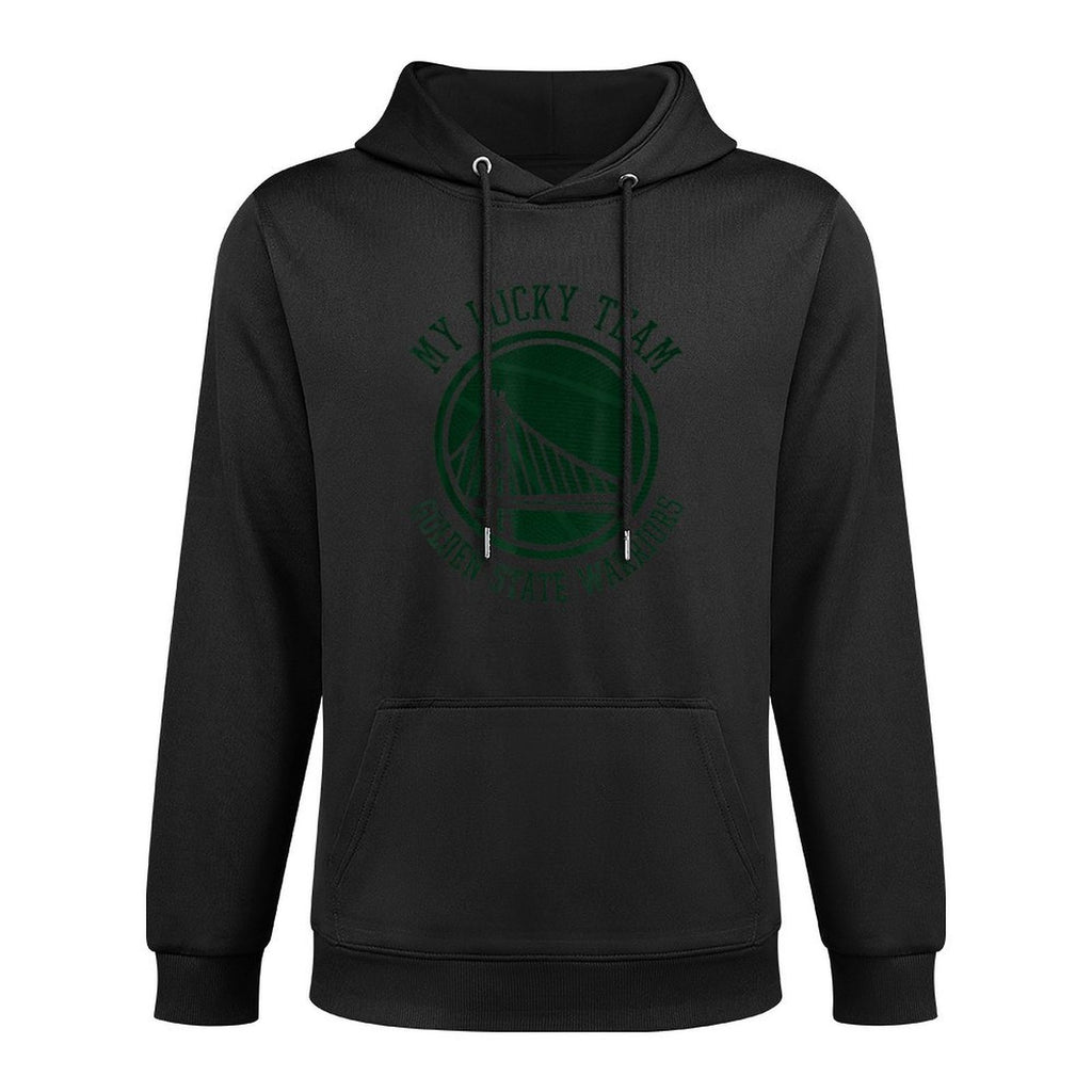 NBA Golden State Warriors St. Patricks Day My Lucky Team Pilling-Resistant Hoodie