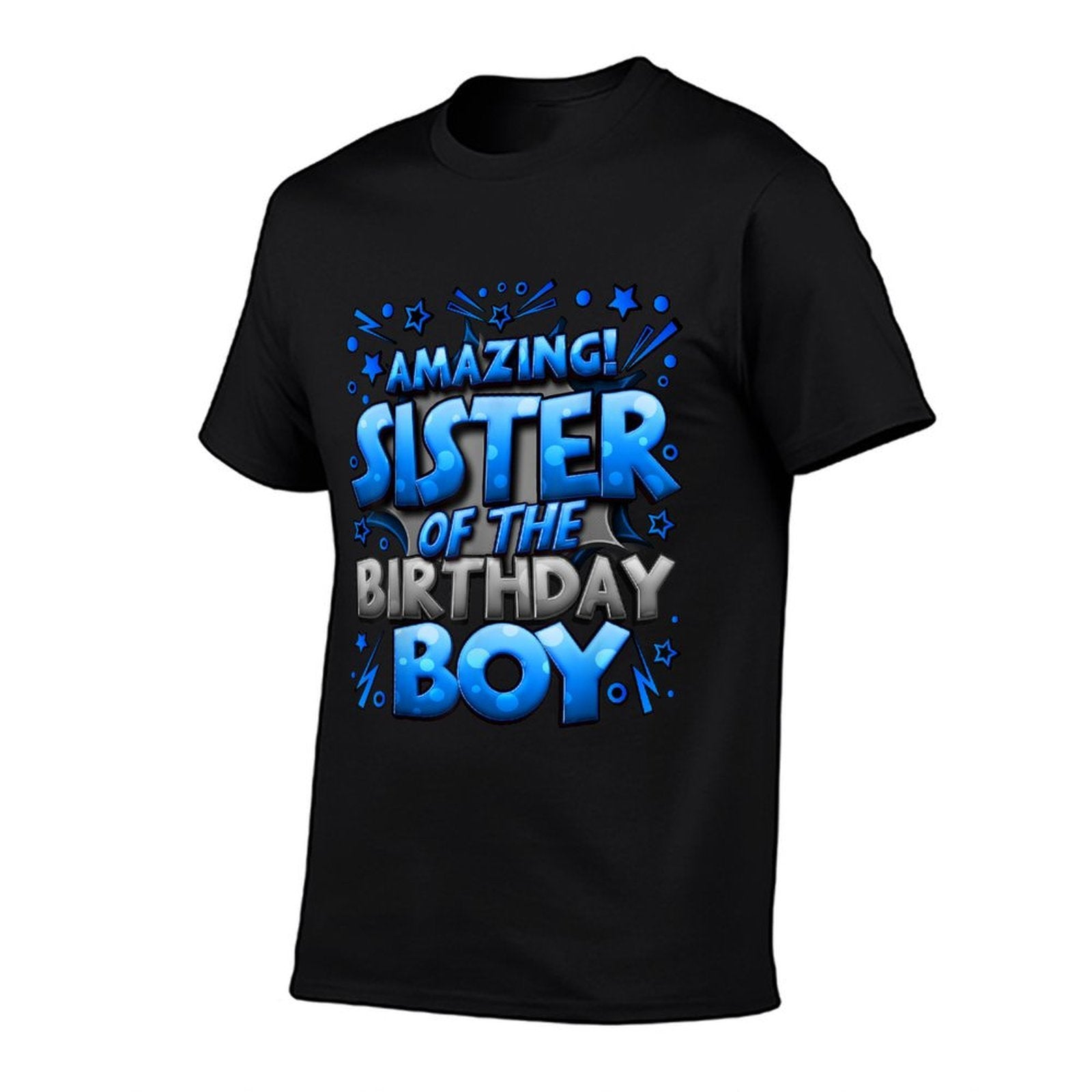 Sister of The Birthday Boy Matching Family Sister Party  High-quality Stitching T-Shirt