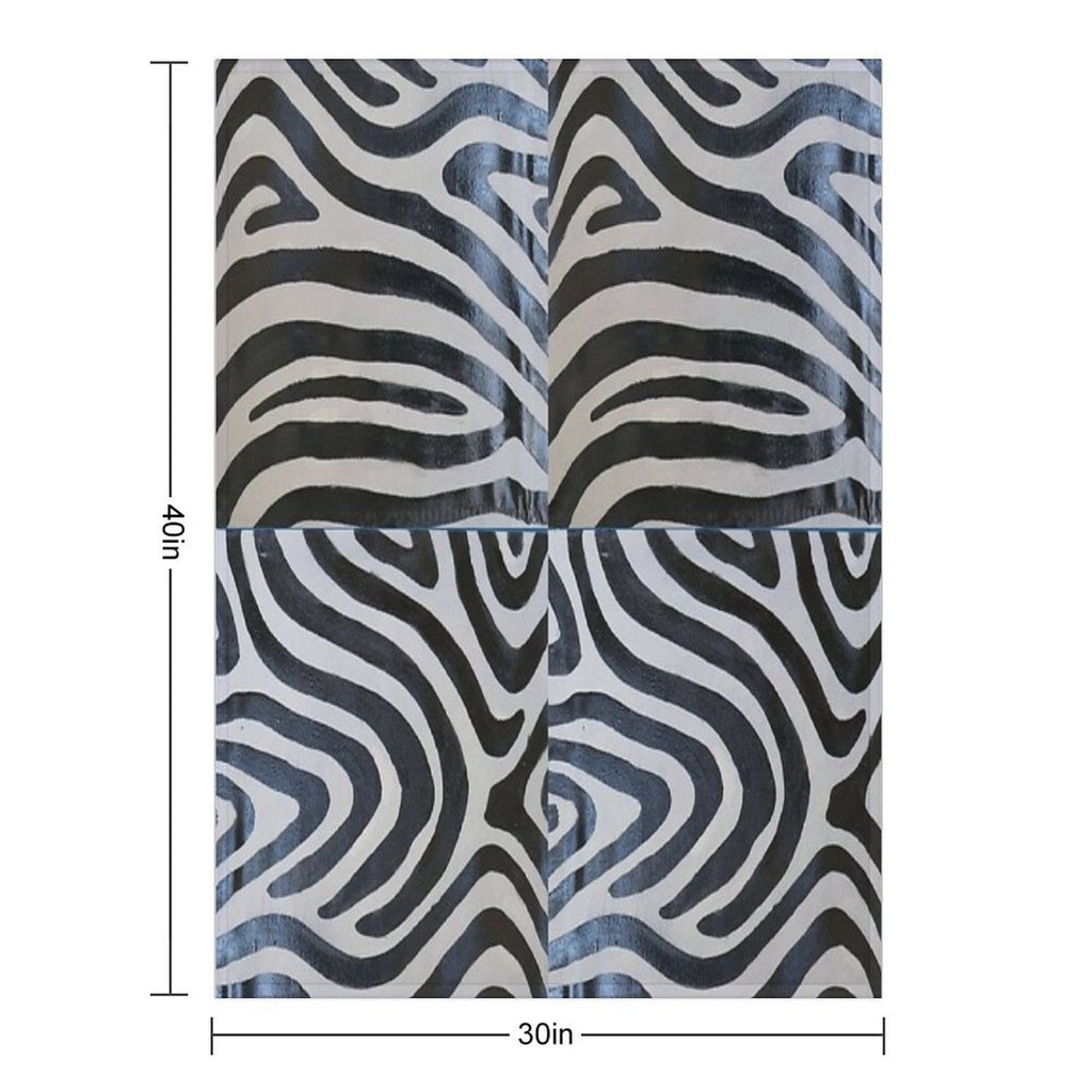 Nature’s Best Zebra Prints Lightweight Throw Blanket