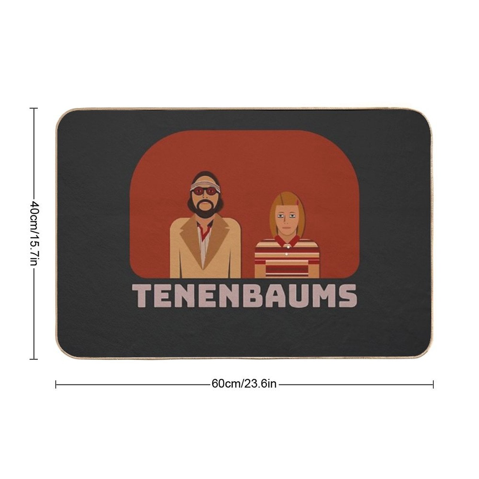 The Royal Tenenbaums  Dirt-Trapping Bath Mat