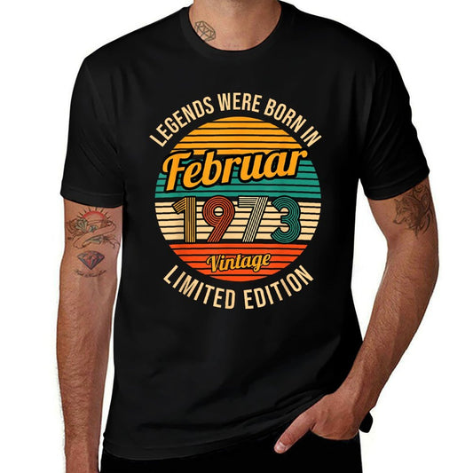 Legends Were Born in January 1974 50th Birthday  Graphic-printed T-Shirt