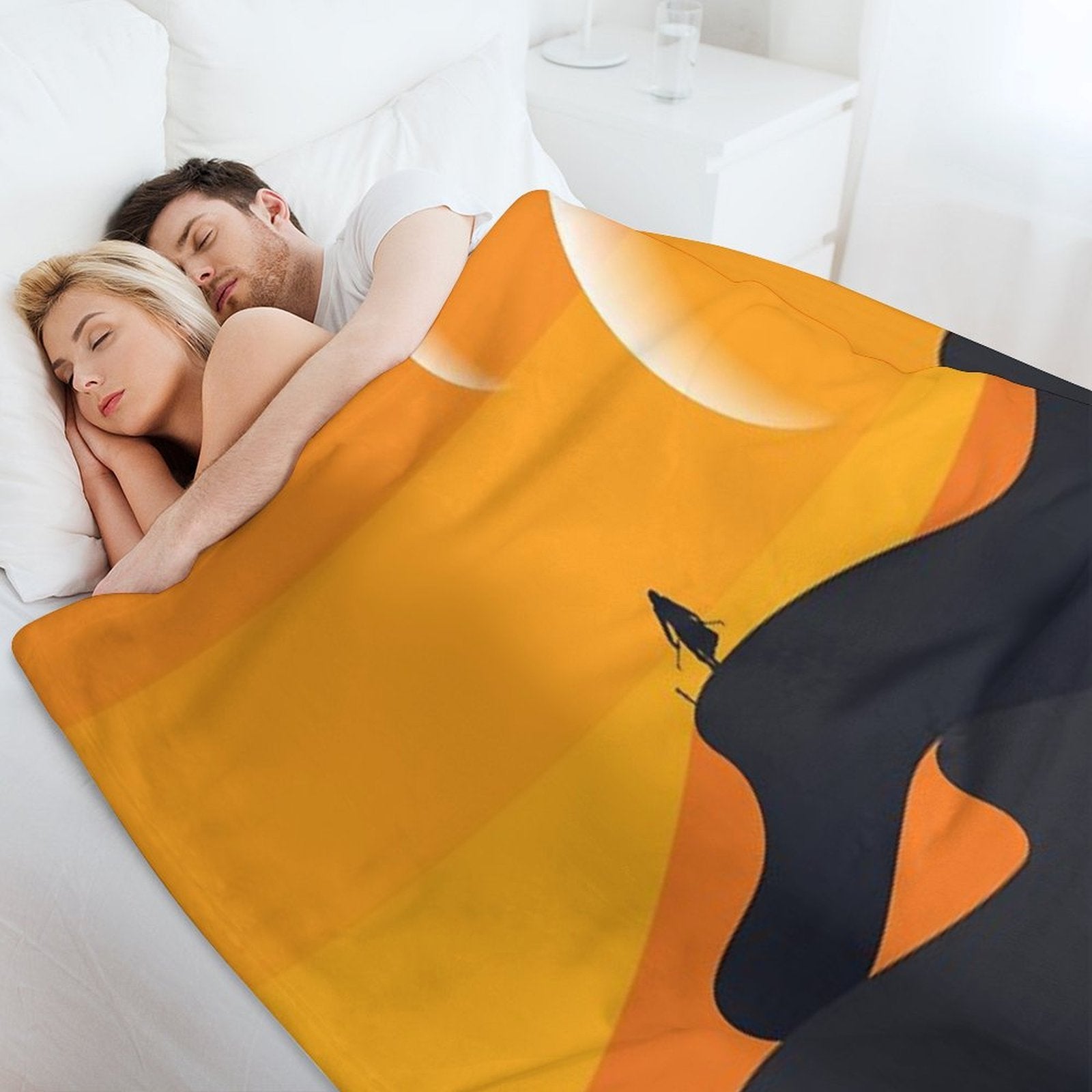 Dune 2021, Arrakis Poster Eco-conscious Throw Blanket