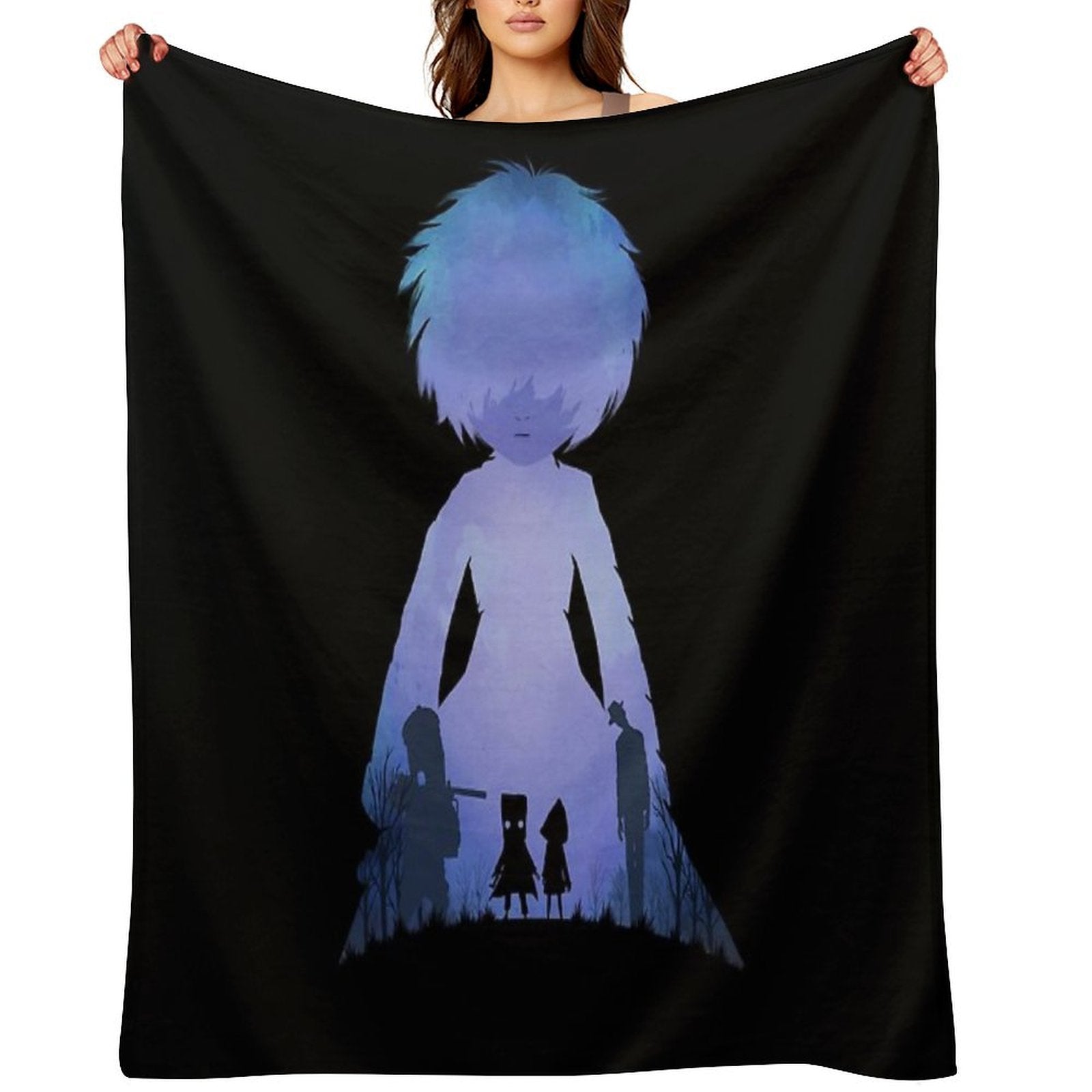 Nightmares - Illusion Anti-pilling Throw Blanket