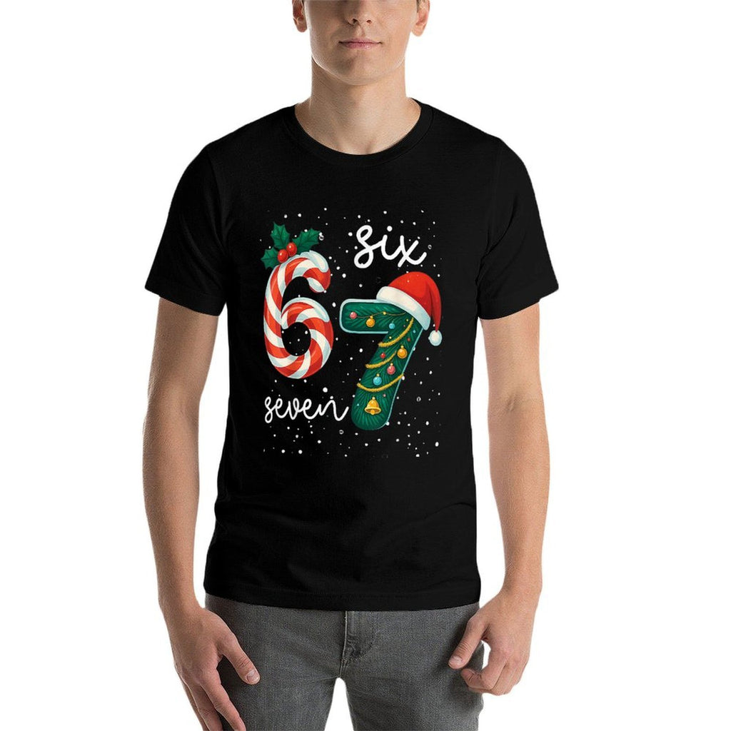 67 Meme Six Seven for Kids Women Men Boys Girls Christmas  Vintage-inspired T-Shirt