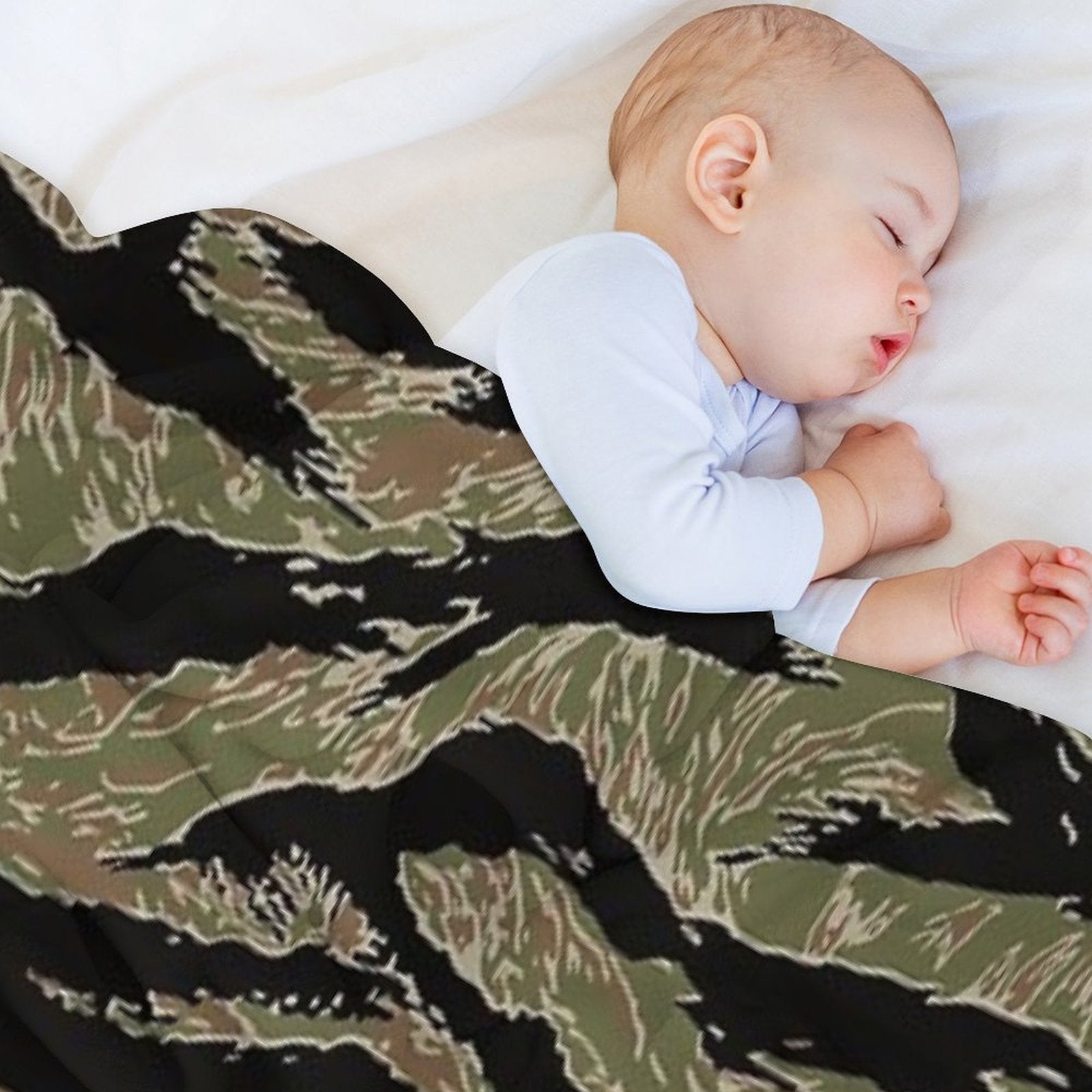 Tigerstripe Camo Premium Throw Blanket