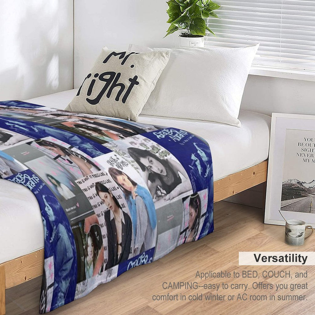 Gracie Abrams Travel-friendly Throw Blanket
