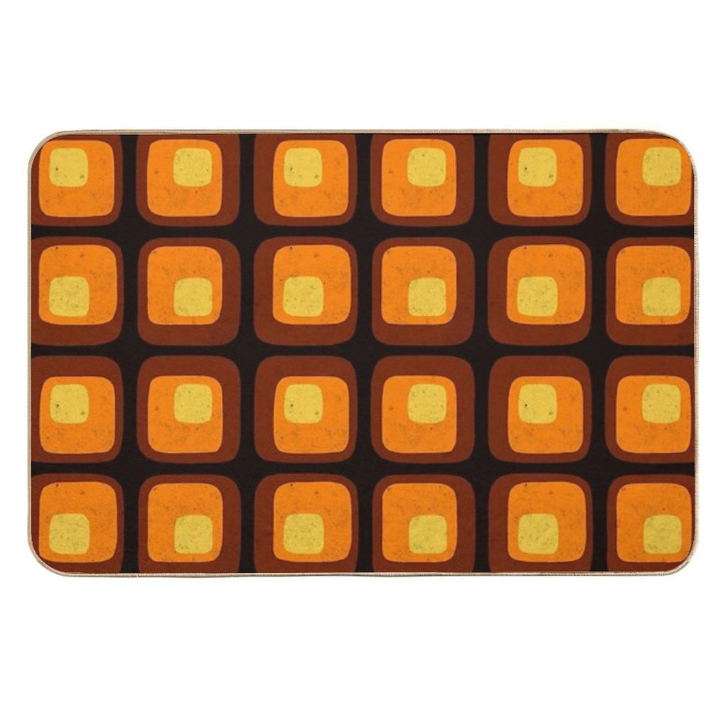 60s Retro Mod  Multi-Purpose Bath Mat