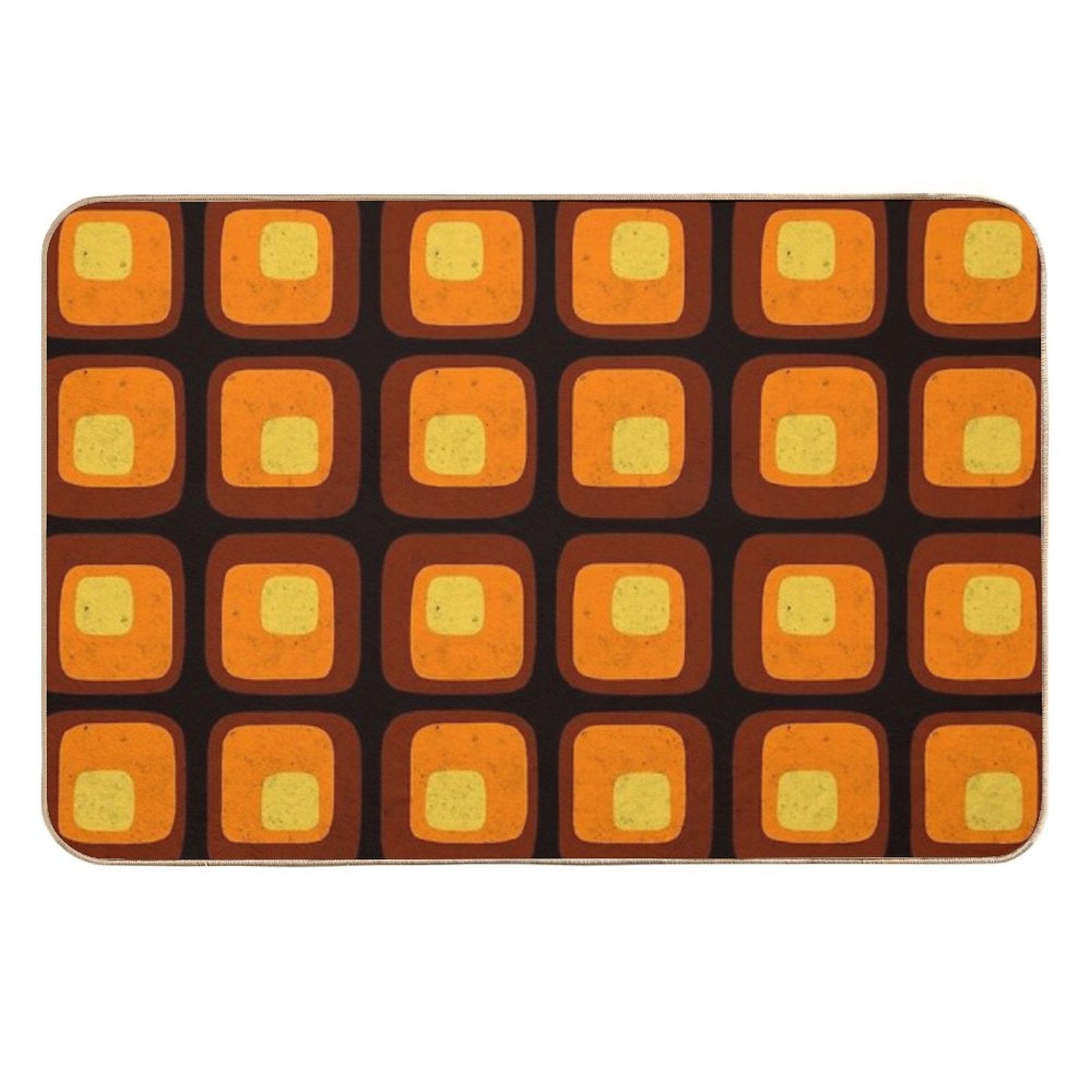 60s Retro Mod  Multi-Purpose Bath Mat