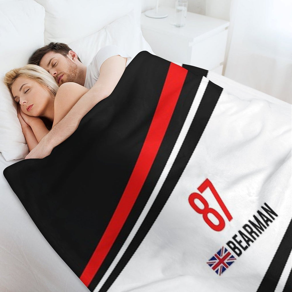 F1 2025 - #87 Bearman Versatility Throw Blanket