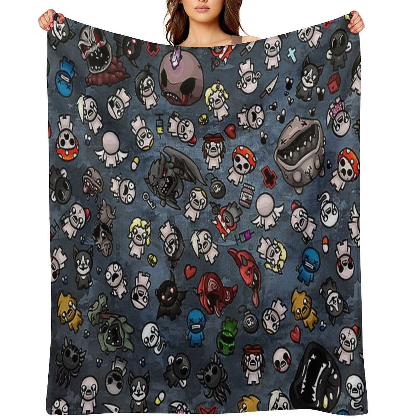 Binding of Isaac Durable Throw Blanket