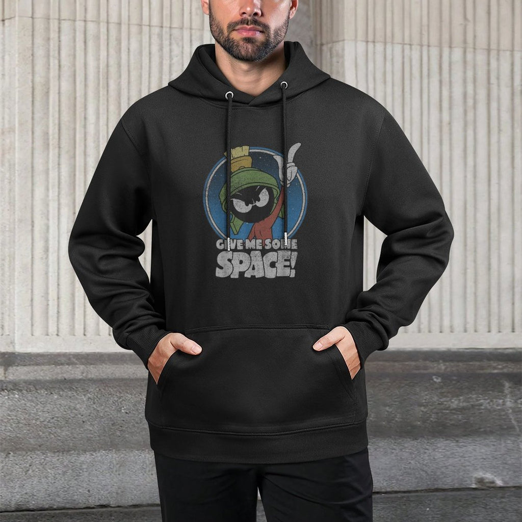 Looney Tunes Marvin The Martian Give Me Some Space Medium-Weight Fabric Hoodie