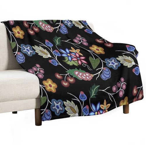 Anishnawbe Machine-washable Throw Blanket