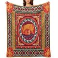 Roma Mosaic Premium Throw Blanket