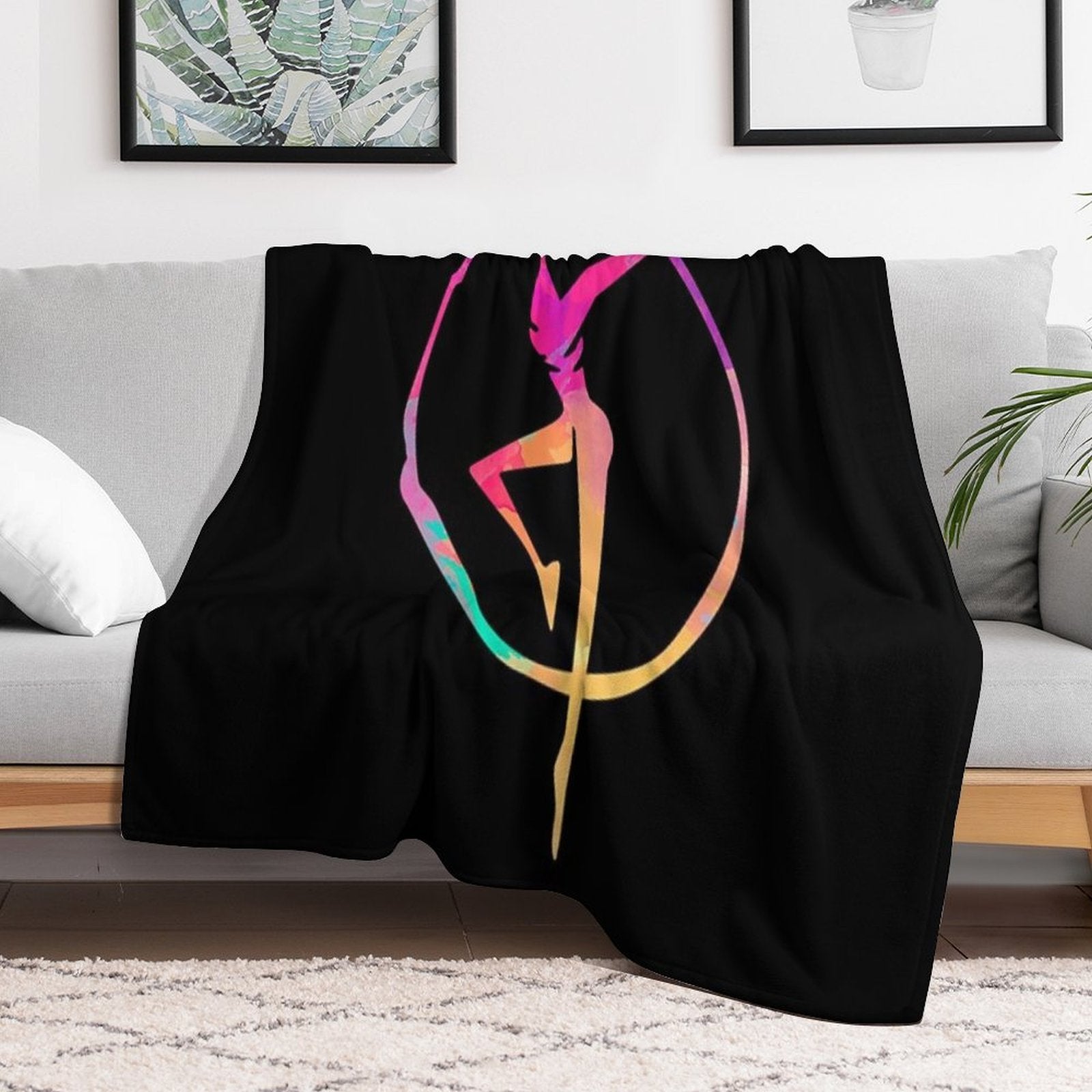 Dave Matthews T-ShirtDave Matthews Band Colorfull Logo Lightweight Throw Blanket