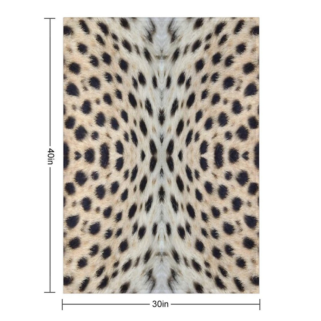 BIG KITTY CAT ~rOaR!~ Cheetah Print Wild Jungle Animal Serengeti Safari Machine-washable Throw Blanket